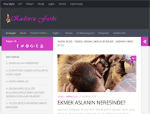 Tablet Screenshot of kadininfarki.com